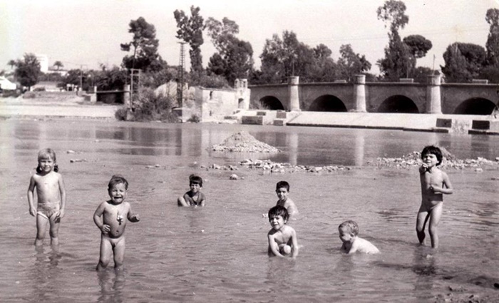 Para bañarse en el Río Genil se necesitaba autorización médica.