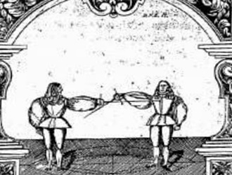 UN MAESTRO DE ESGRIMA, UN MUSICO Y UN SANTO