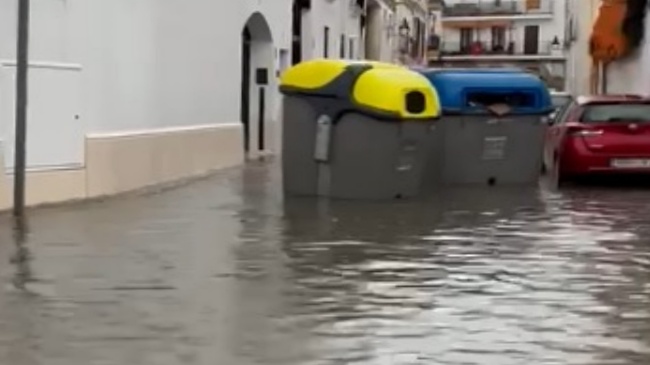 colon inundado