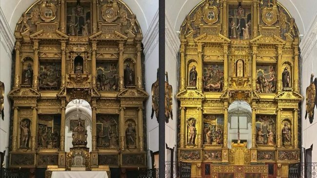 retablo mayor de la iglesia de la Merced