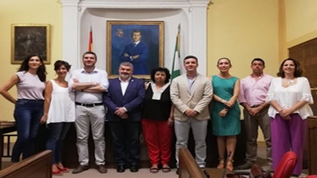 sesión constitutiva de la nueva Junta General de la Mancomunidad de Municipios de la Comarca de Écija