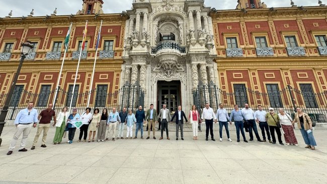 eunión con el presidente de la Junta de Andalucía