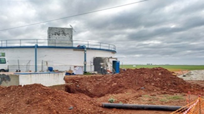 depósito de abastecimiento de Cañada Rosal