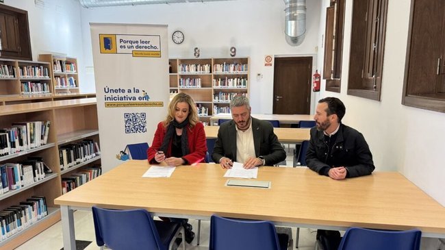 La Rinconada se adhiere a la iniciativa “Porque Leer es un Derecho”