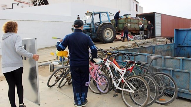 contenedor solidario hacia Guinea-Bissau