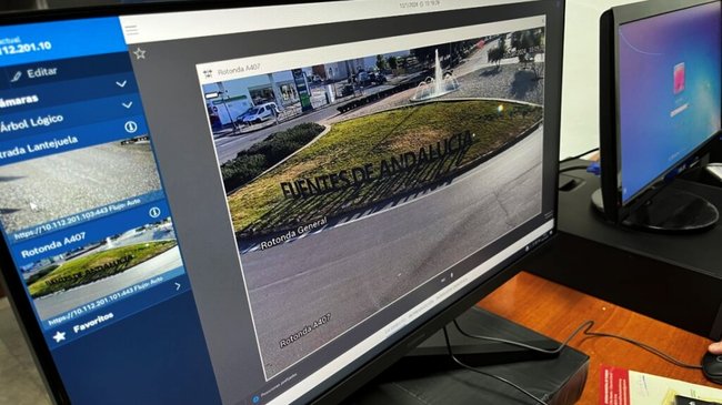 cámaras de control del tráfico en Fuentes de Andalucía