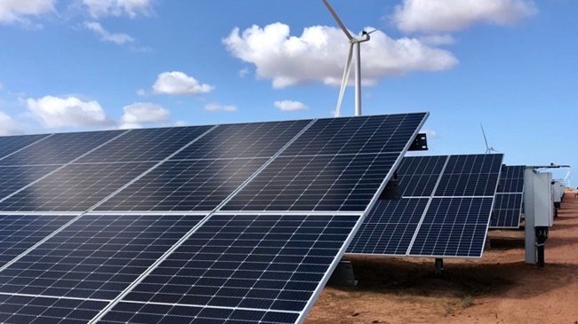 planta solar hibrida