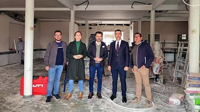 obras de reforma del hogar del pensionista de La Campana