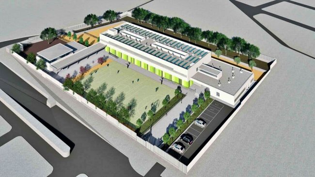 planos de ón Profesional, a través de la Agencia Pública Andaluza de Educación, ha adjudicado por un importe de 6.541.393,98 euros las obras de sustitución del Centro de Educación Infantil y Primaria (CEIP) Bernardo Barco