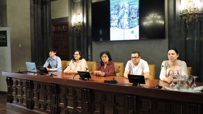 presentacion romería en honor a su patrona, la Inmaculada Concepción