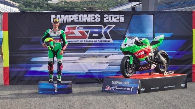 Pepe Osuna se proclama Campeón de España de Superbike