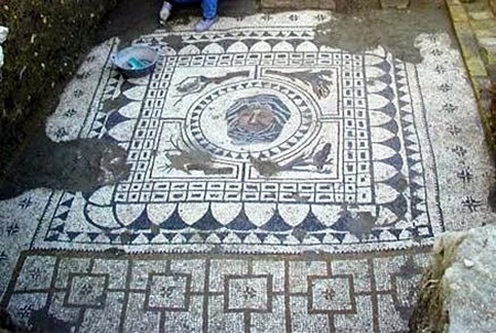 MOSAICO DEL OCÉANO.