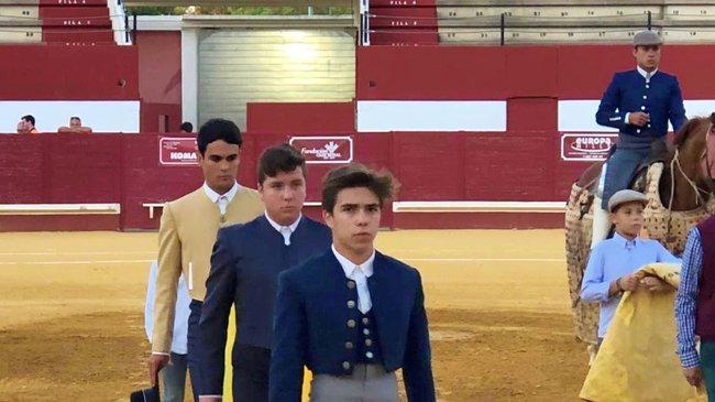 Diego Medina, Miguel Segovia y Esteban Ruiz