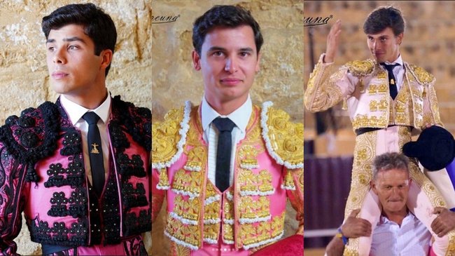 Esteban Molina, Ortiz Montes y Julio Romero