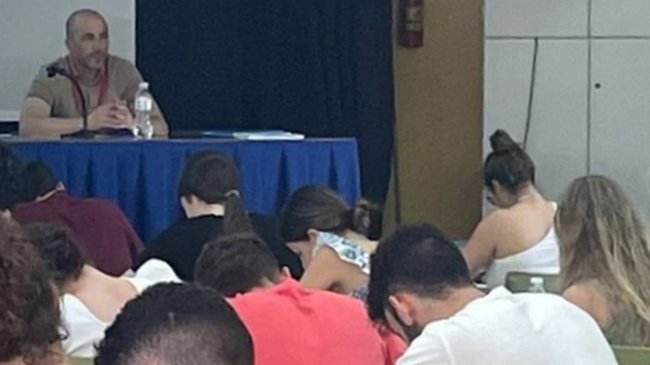 exámenes de acceso a la universidad