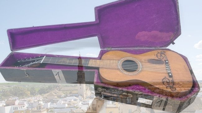 guitarra atribuida al lutier ecijano Juan Pagés