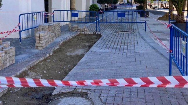 obras plaza de España