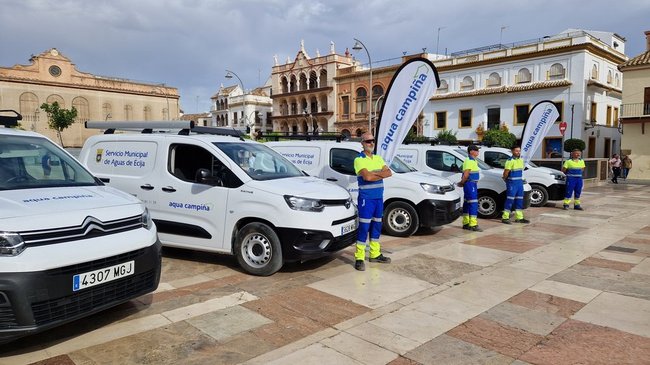 nuevos vehículos eléctricos de la flota