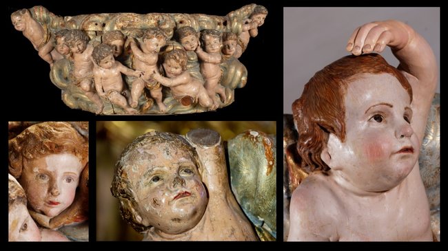 peana de los ángeles