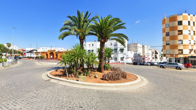glorieta central de la Avenida Doctor Sánchez Malo