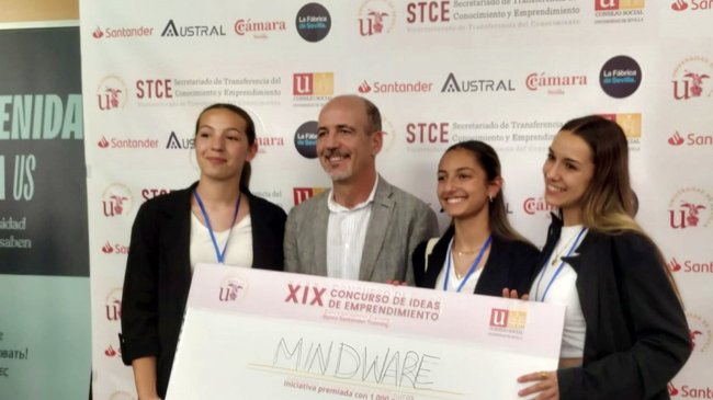 primer premio del concurso ideas de la Universidad de Sevilla