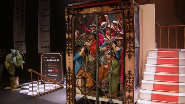 chirigota ecijana 'Al cielo con él'