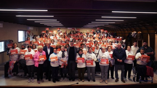 participantes en un programa activo de salud en espacios públicos