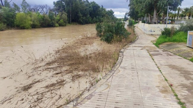 crecida río genil parque san pabo