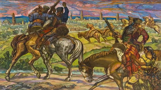 pintura de 'Los siete niños de Écija' 