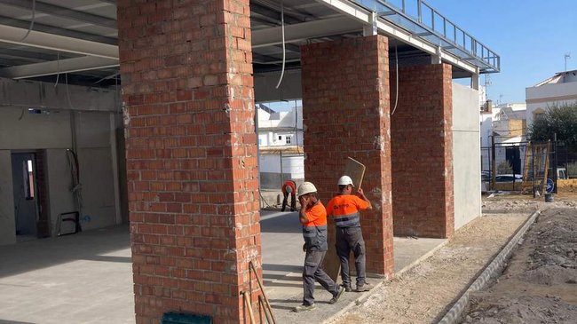 obras del comedor del CEIP Ciudad del Sol