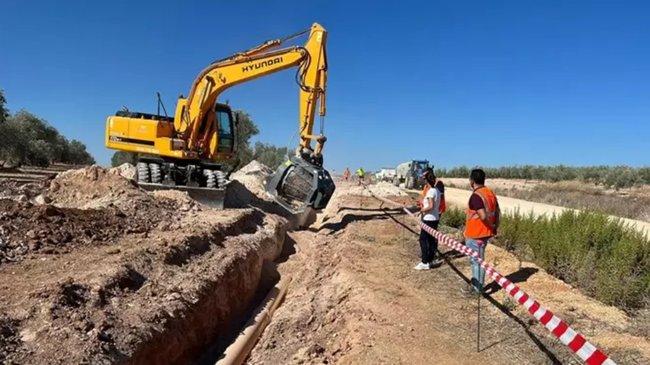 obras ramal Écija-Osuna