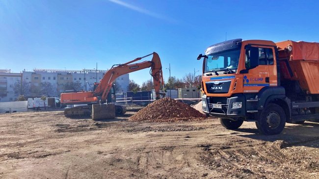 obras nuevo establecimiento en Écija