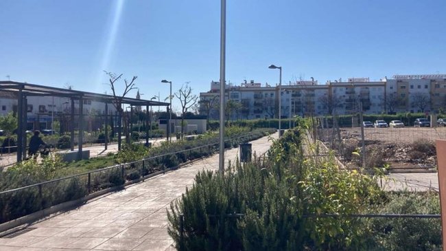 parque de “La estación de los libros”