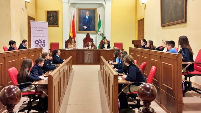 pleno infantil por la igualdad