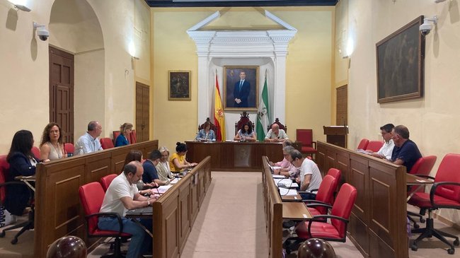 pleno extraordinario de la corporación municipal