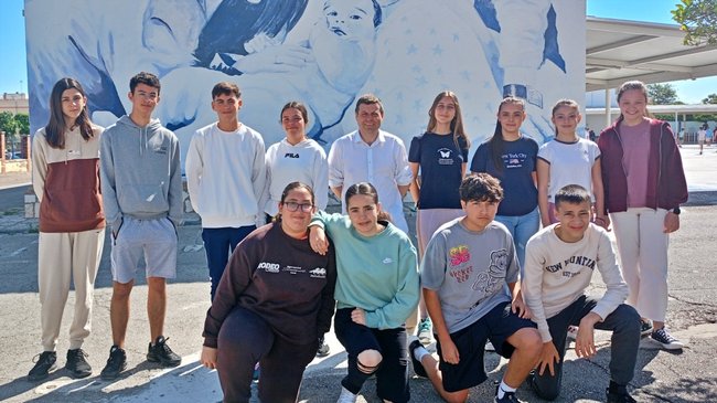 alumnos y alumnas de 2º y 3º de la ESO