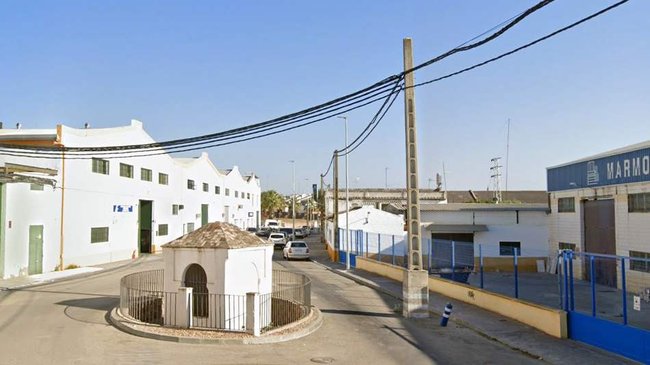 red eléctrica que conecta Villanueva del Rey con varios sector