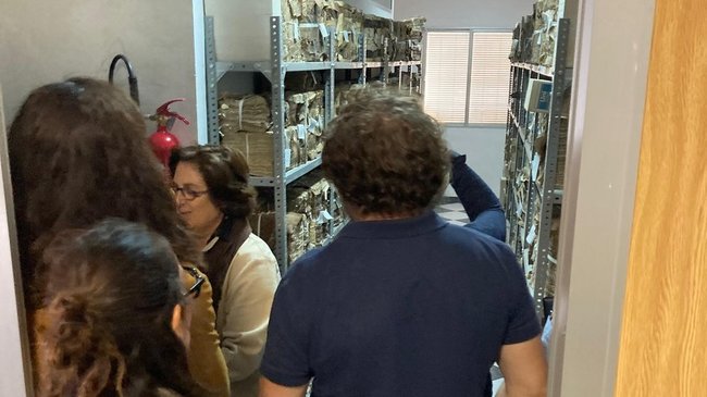 técnicos del IAPH visitan el Archivo de Protocolos